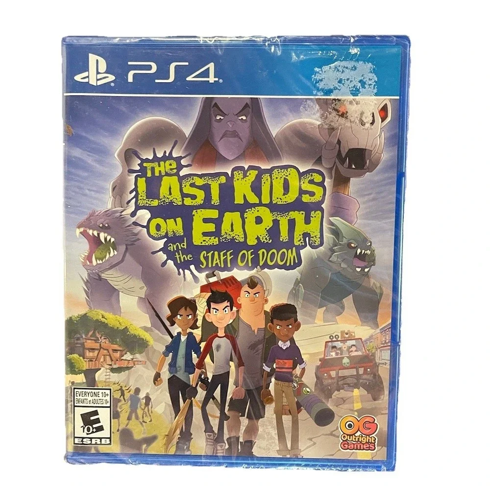 The Last Kids On Earth and the Staff of Doom PS4 PlayStation 4 Brand New Sealed